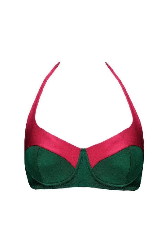 Donna Ruby Emerald bikini top